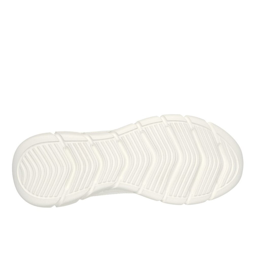 BOBS from Skechers Women’s White Knit Lace-Up Sneakers - Picture 5 of 7